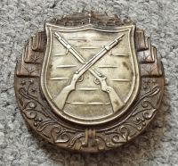 Československý stříbrný odznak pro střelce z pušky