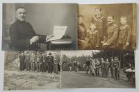 4x foto prvorepublikový vojáci