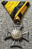 Rakousko Uherský kříž za VI let služby