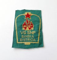 Nášivka Vojenské Gymnázium SNP Bánská Bystrica