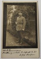 WWI foto německého vojáka