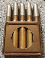 Nábojový rámeček Gewehr 88 + delaborované náboje