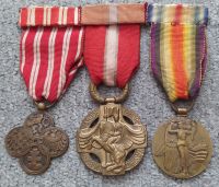Tři pamětní medaile po Čs legionáři