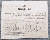 Marschroute+Zügsliste