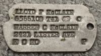 WWII U.S. Army Dog Tags