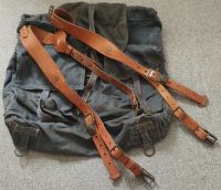 Modrá velká polní 50. léta + nosné řemení