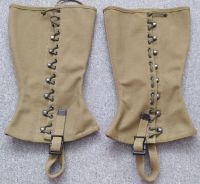 WWII U.S. Army Leggines 3-R