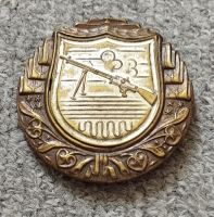 Československý stříbrný odznak pro střelce z lehkého kulometu