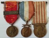 3x WWI Francouzská medaile