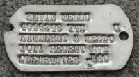 WWII U.S. Army Dog Tags